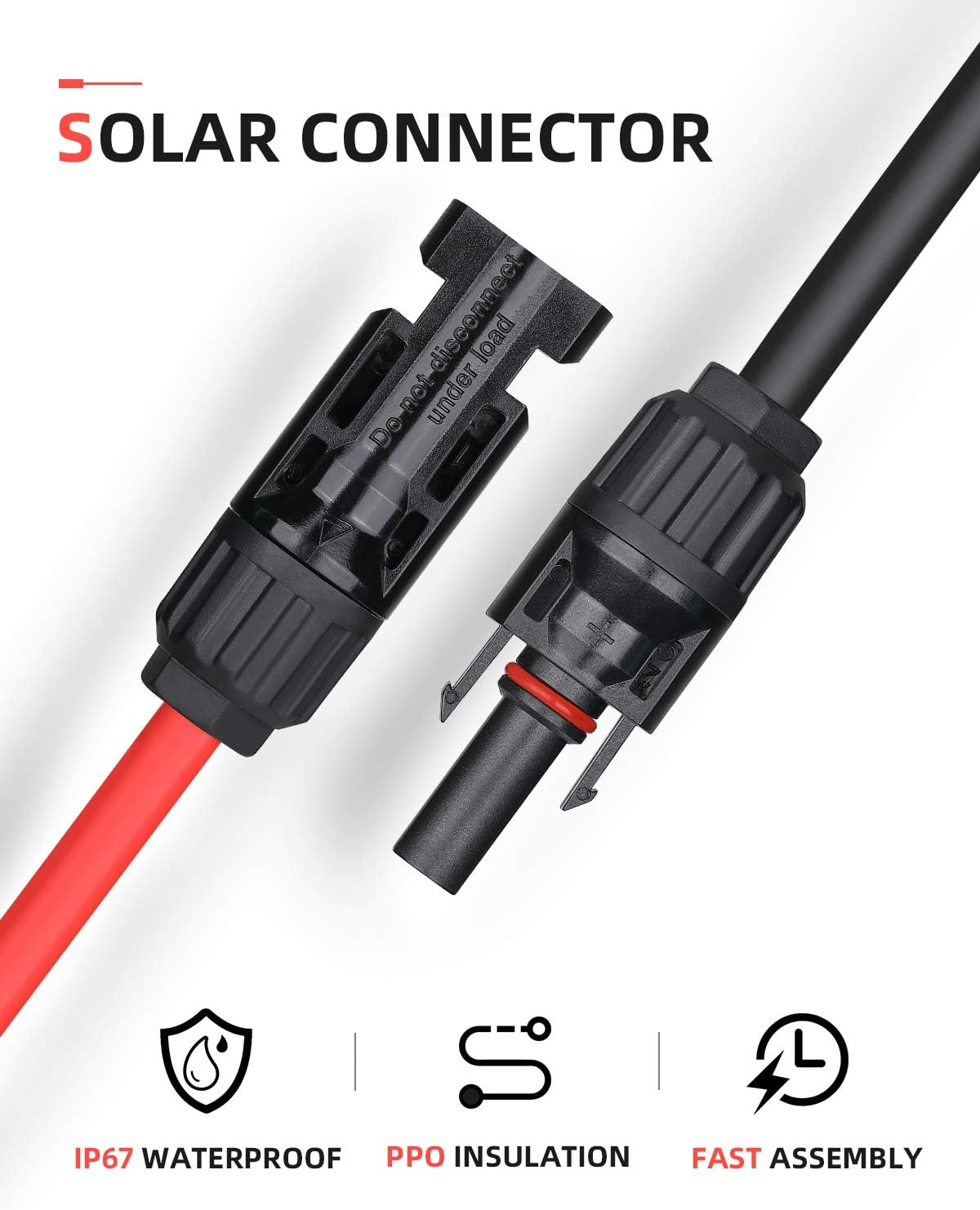 Solar extended cable